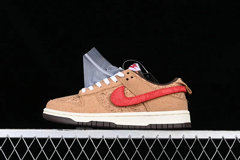 All categories Nk SB Dunk series Nk SB Dunk Low low-top sneakers F version Clot x Nk Dunk SB Low "Cork" cork joint model SB low-top casual sneakers FN0317-121